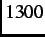 $ 1300$