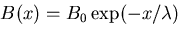 \begin{displaymath}\mathbf{B} + \lambda^2 \left(\mbox{\boldmath$\nabla$ } \times . . . 
 . . . ldmath$\Phi_0$ }} \sum_{i} \delta_2(\mathbf{r} - \mathbf{r_i})
\end{displaymath}
