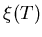 $\kappa = \lambda(T) / \xi(T)$
