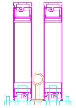 [Detail of photomultiplier mountings]