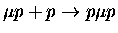 $\mu p+p\rightarrow p\mu p$